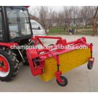 Mechanical farm sweeper machine road sweeper